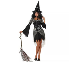 Black witch costume for women