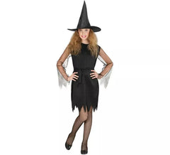 Black witch costume for girls