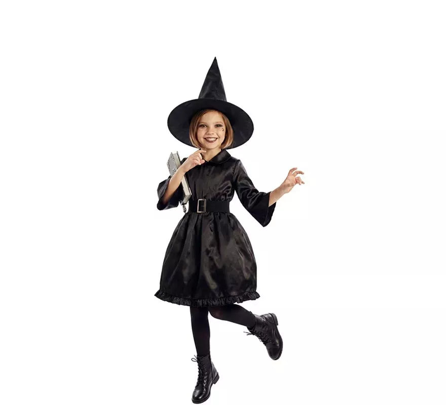 Disfraz de Bruja Oscura para niña