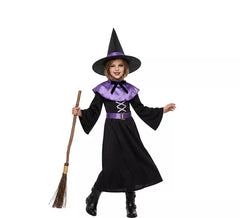 Purple Witch Costume for Girls