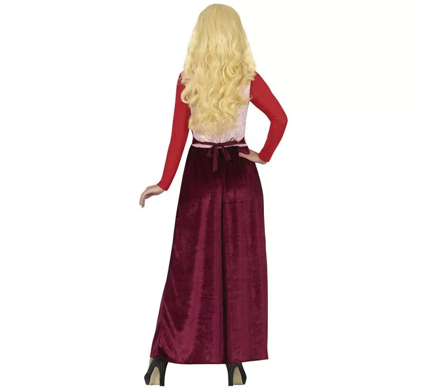Translation missing: en.Disfraz de Bruja rojo para mujer