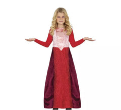 Red witch costume for girls