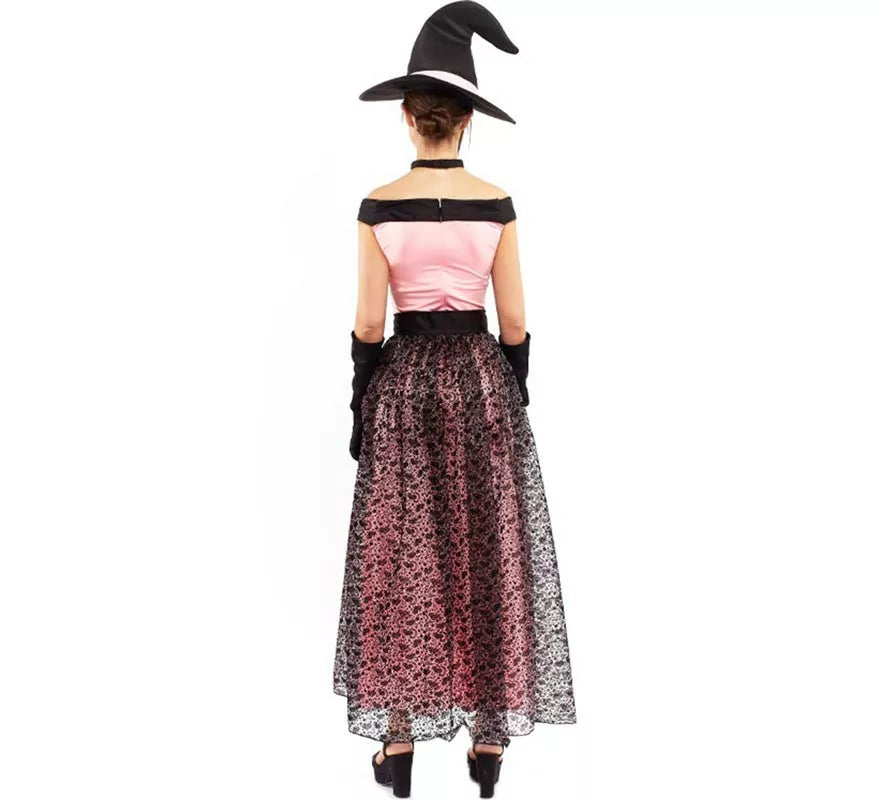 Translation missing: en.Disfraz de Bruja Rosa Vintage para mujer