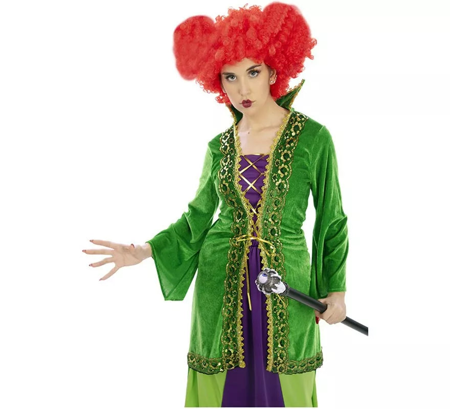 Translation missing: it.Disfraz de Bruja verde para mujer
