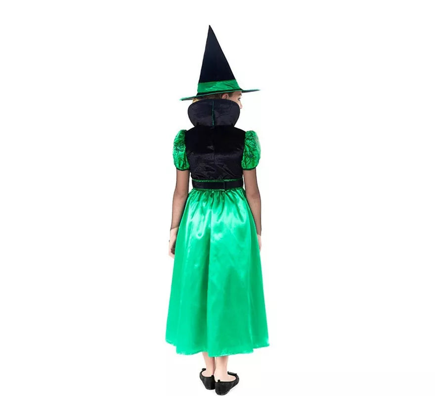 Translation missing: en.Disfraz de Bruja Verde para niña
