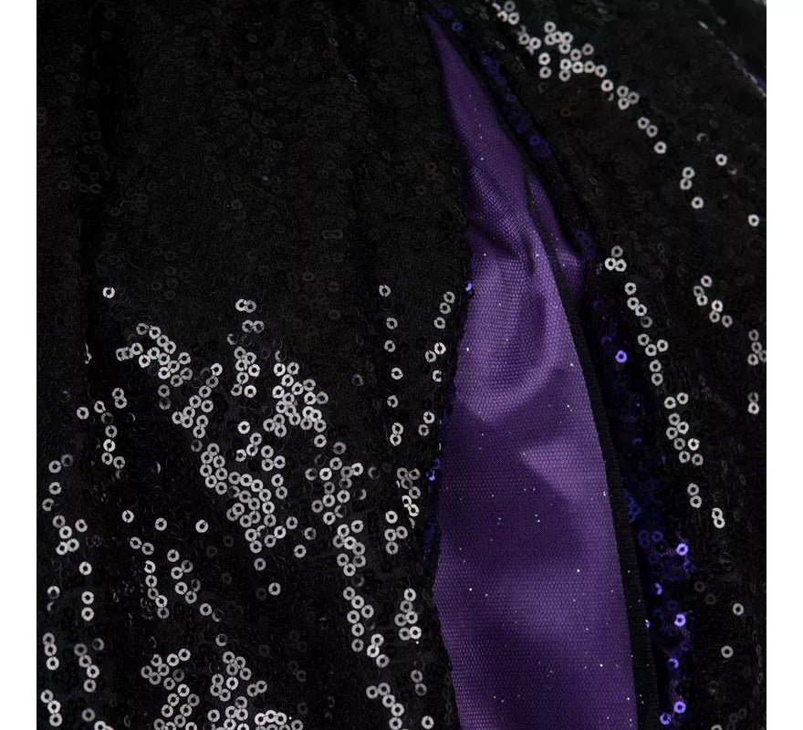 Disfraz de Bruja Villana del Mar morado para mujer