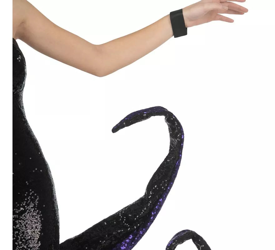 Disfraz de Bruja Villana del Mar morado para mujer