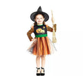 Disfraz de Brujita Calabaza con sombrero para bebé y niña