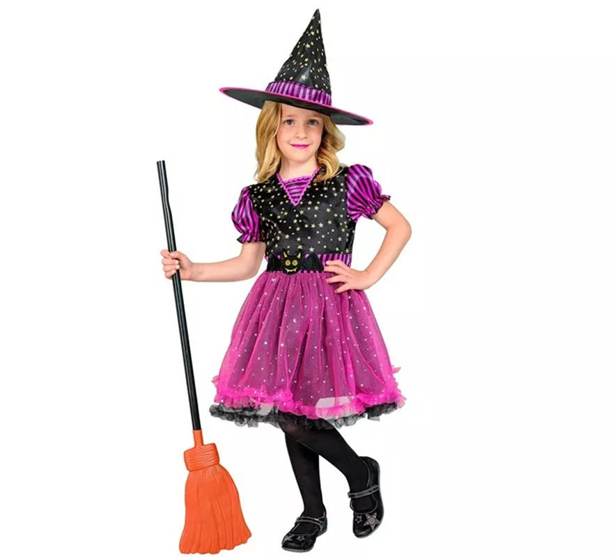 Disfraz de Brujita Murciélago para niña