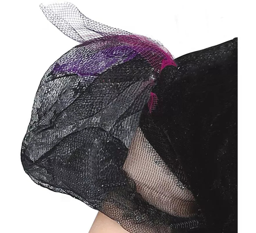 Disfraz de Brujita rosa y negro para bebé
