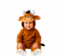 Brown ox costume for baby
