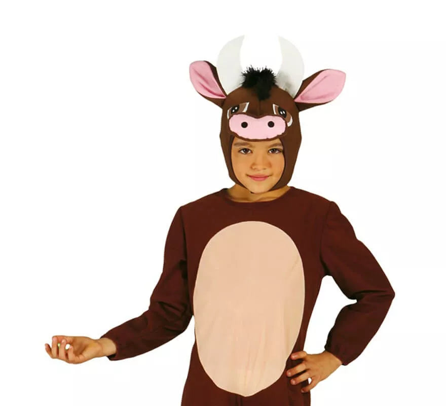 Translation missing: en.Disfraz de Buey marrón para niños