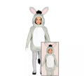 Disfraz de Burro Gris para niños