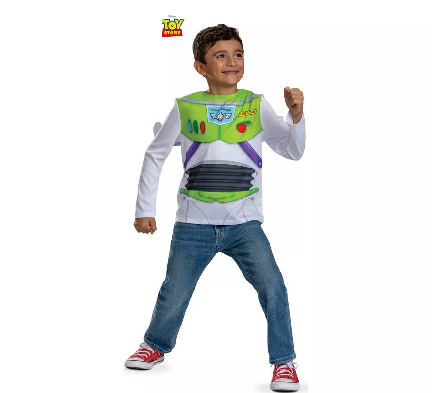 Disfraz de Buzz lightyear clásico con alas para niño