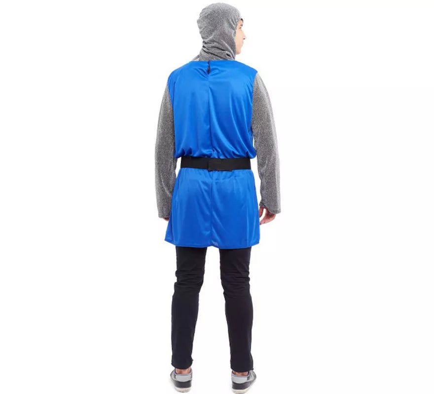 Translation missing: en.Disfraz de Caballero Azul Medieval para hombre