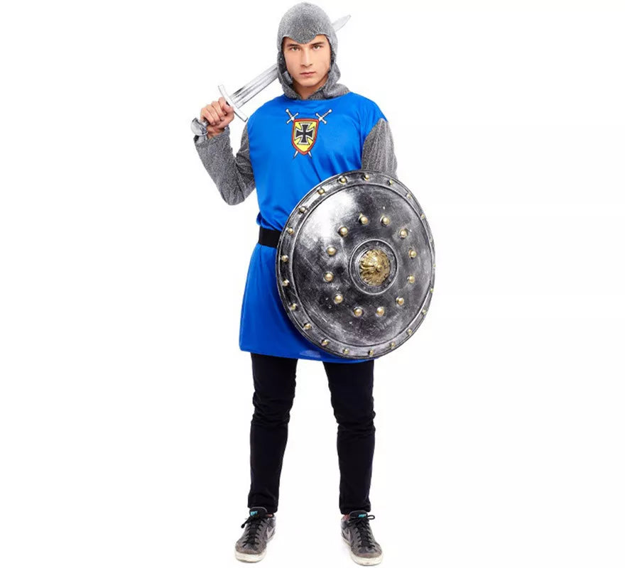 Translation missing: en.Disfraz de Caballero Azul Medieval para hombre