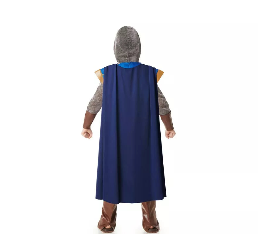 Disfraz de Caballero Medieval azul para niño