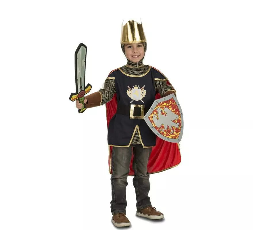 Translation missing: en.Disfraz de Caballero Medieval con accesorios para niños