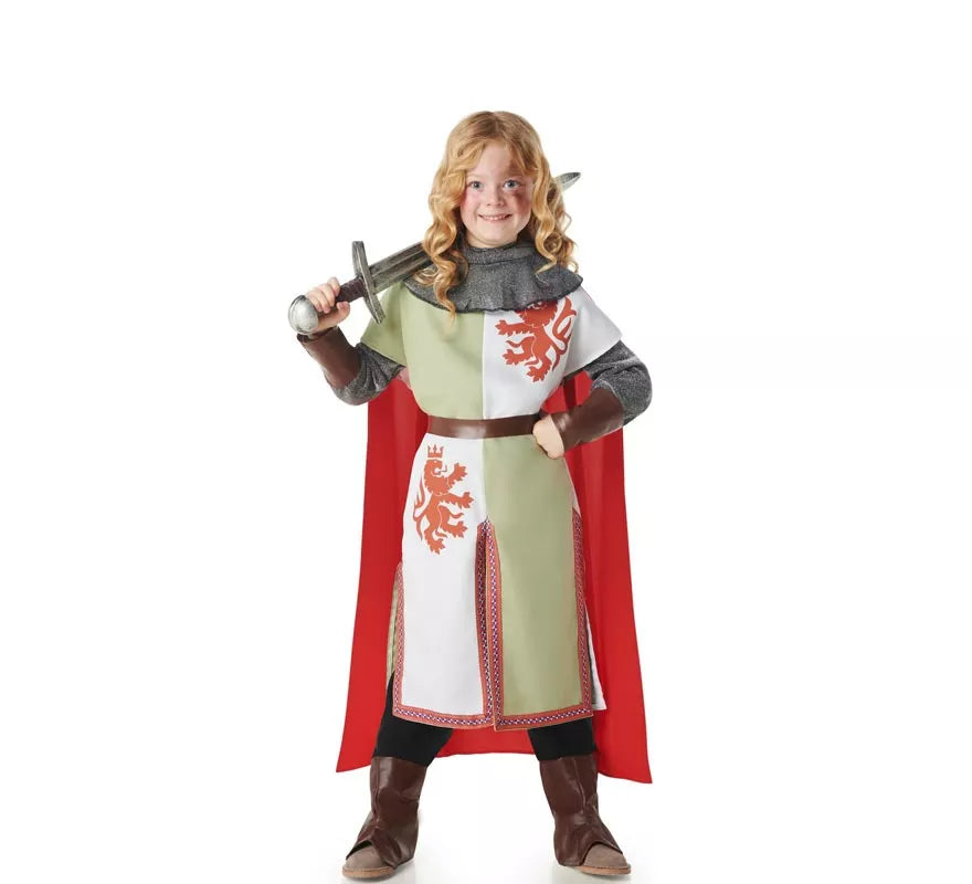 Disfraz de Caballero Medieval León para niños