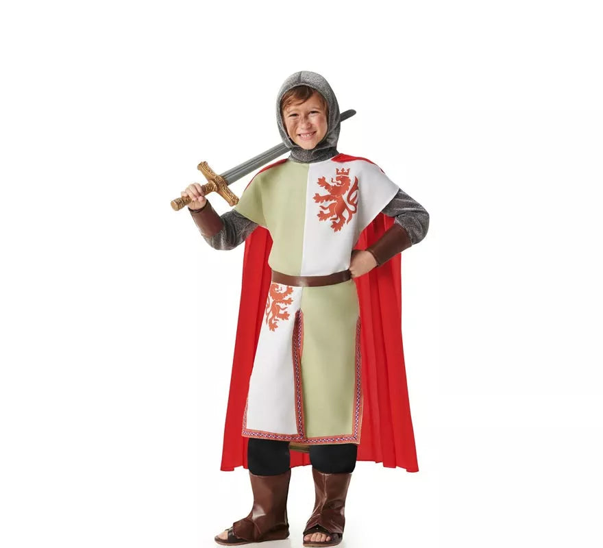 Translation missing: en.Disfraz de Caballero Medieval León para niños