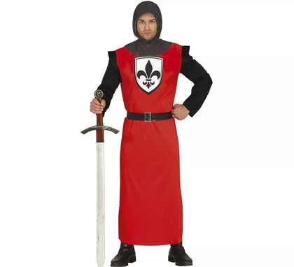 Disfraz de Caballero Medieval Nocturno para hombre
