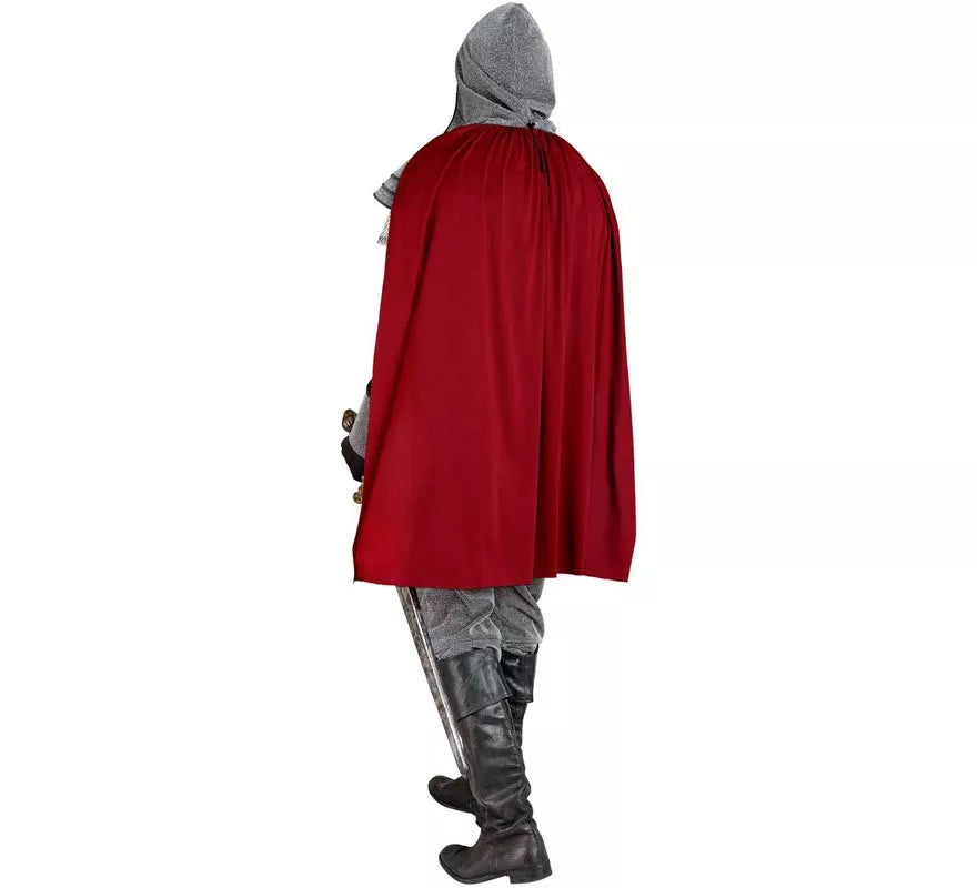 Disfraz de Caballero Medieval Oscuro para hombre