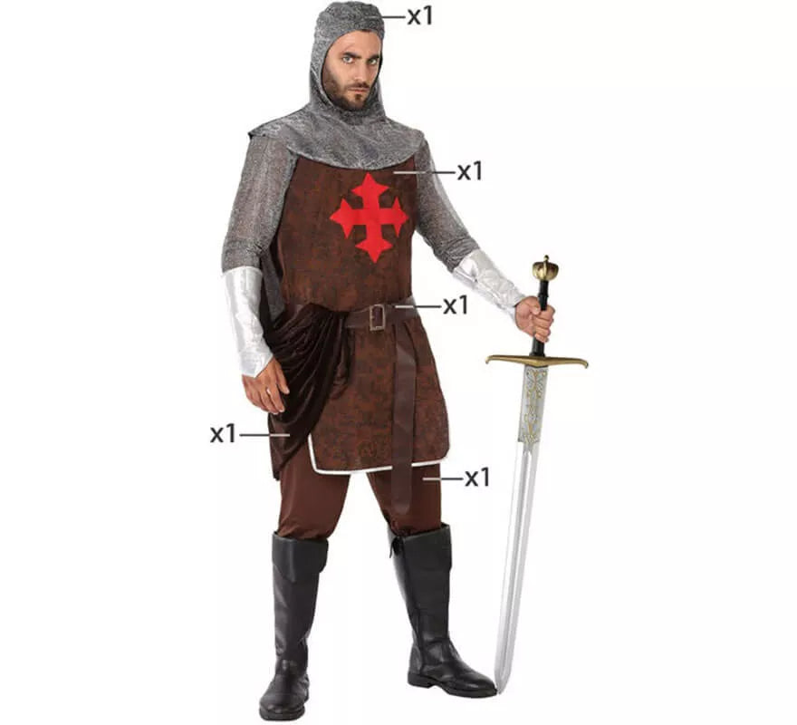 Translation missing: en.Disfraz de Caballero Medieval para hombre