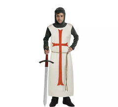 White Knight Templar costume for children