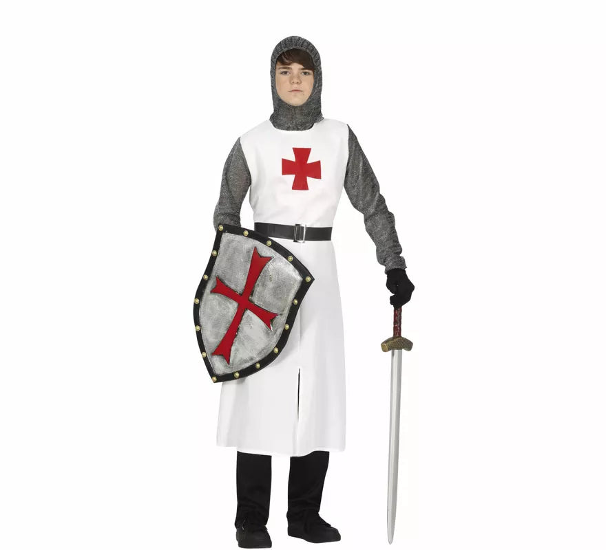 Disfraz de Caballero Templario para adolescente