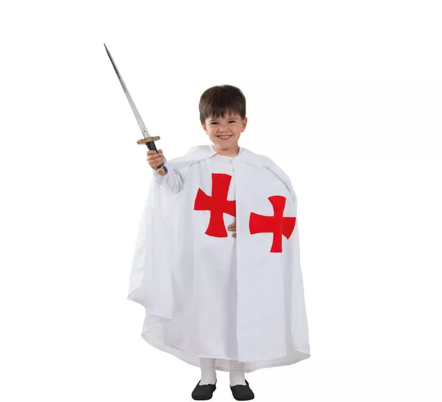 Disfraz de Caballero Templario para niño