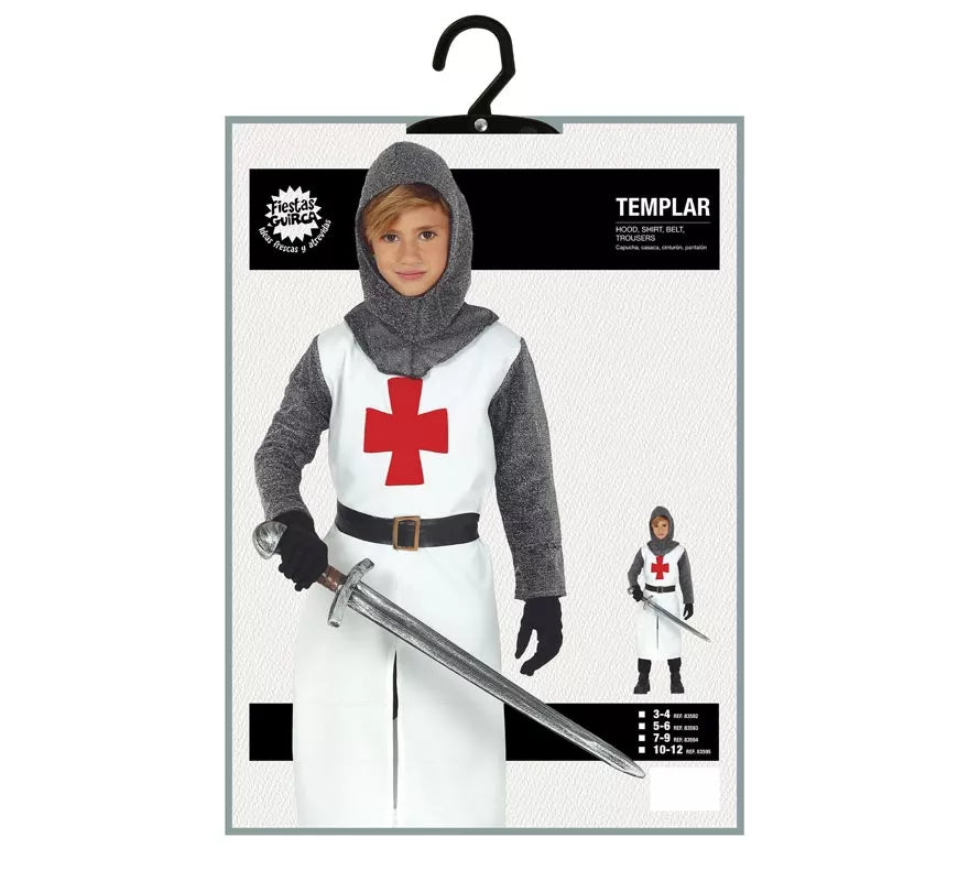 Disfraz de Caballero Templario para niños