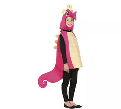 Pink Seahorse Costume for children