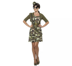 Women's Military Combat Cadet Costume