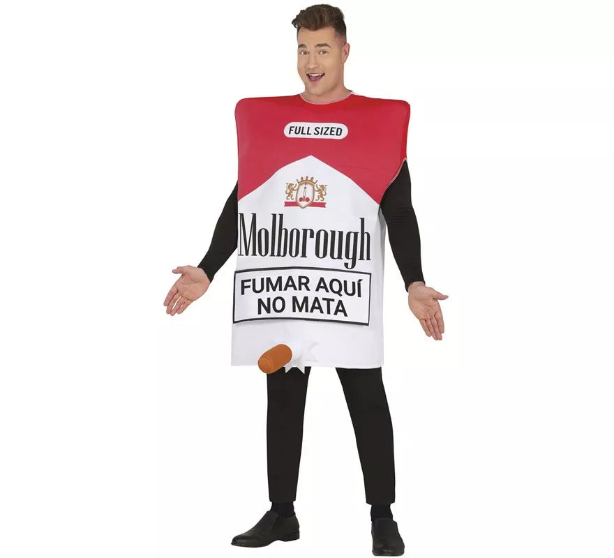 Disfraz de Cajetilla de Tabaco para hombre
