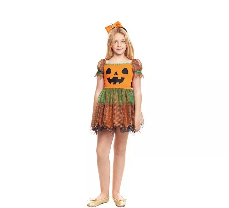 Disfraz de Calabacita para niña