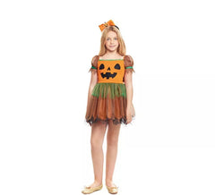 Pumpkin costume for girl