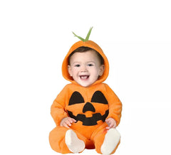 Pumpkin costume for baby