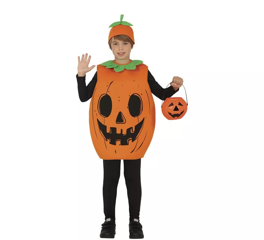 Disfraz de Calabaza para niños