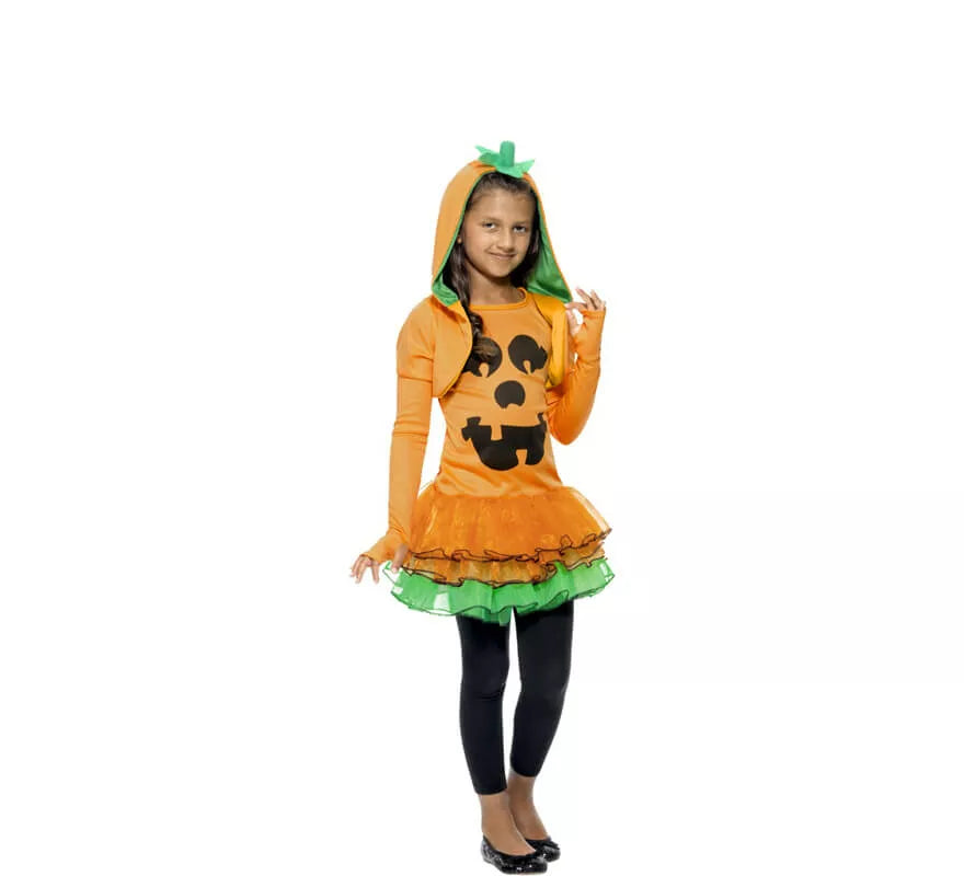 Translation missing: en.Disfraz de Calabaza Tutú para niña