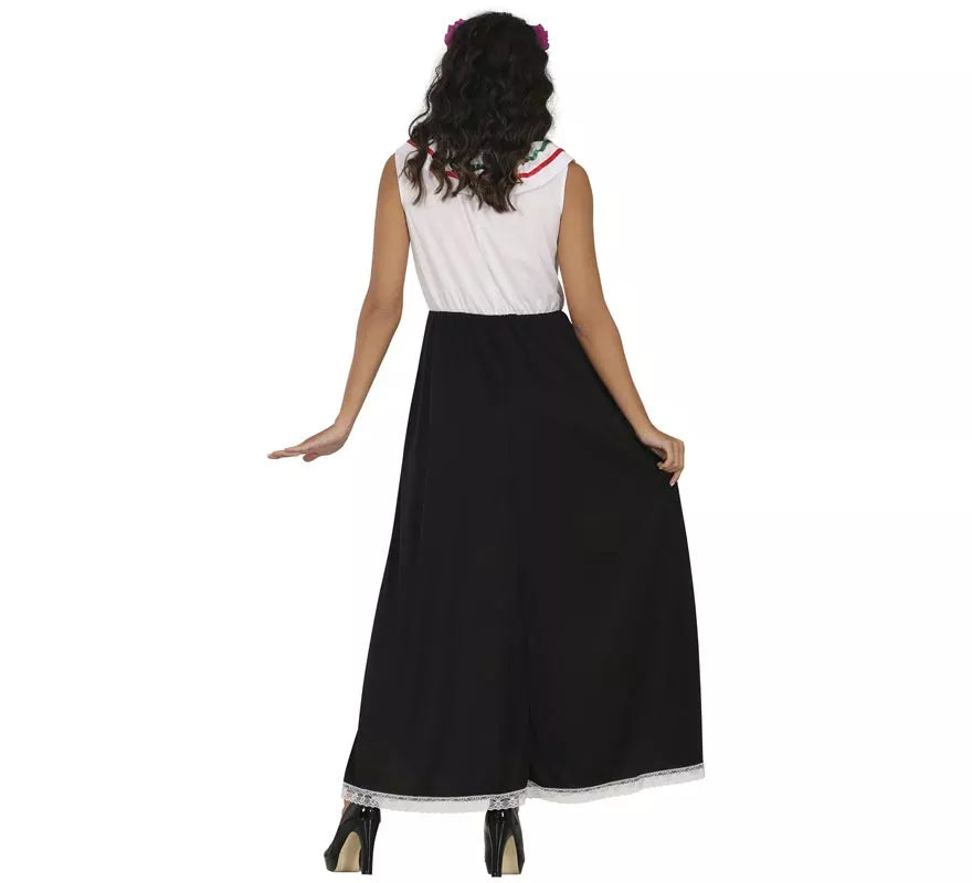 Disfraz de Calavera Catrina Calavera para mujer
