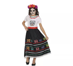 Calavera Catrina costume for girls