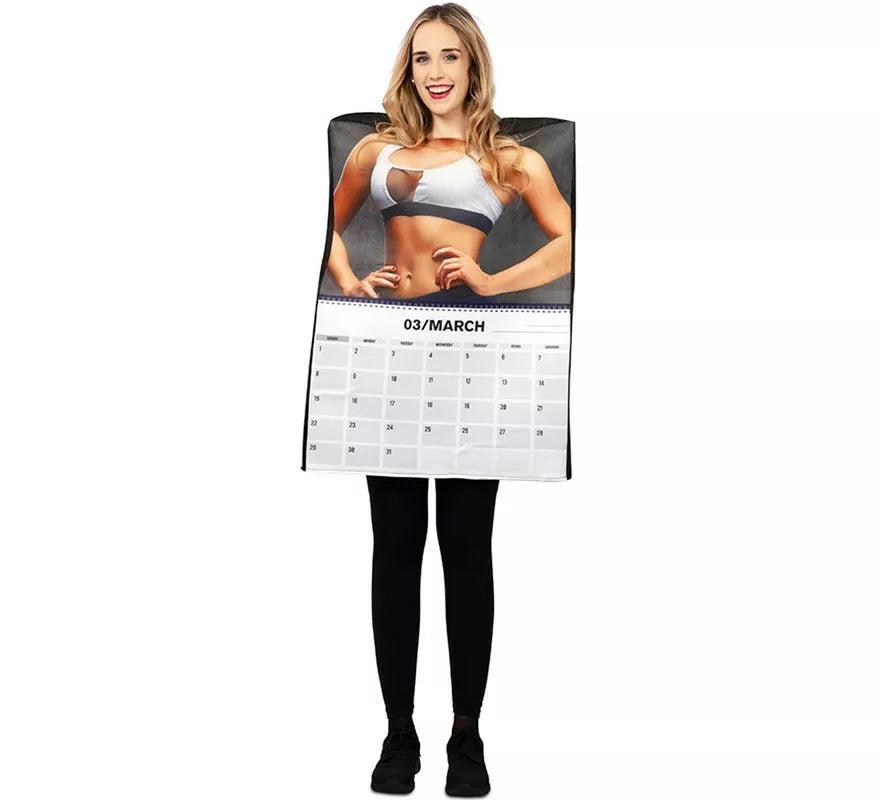 Disfraz de Calendario para mujer