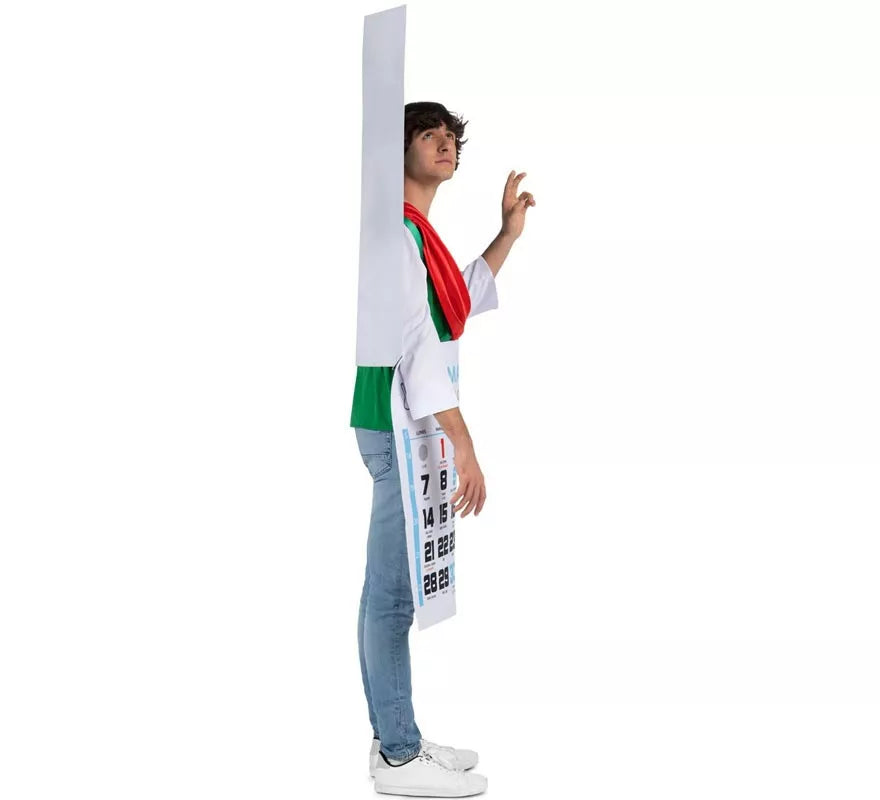 Disfraz de Calendario San Pancracio para adulto