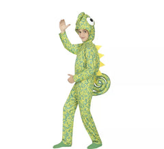Green Chameleon Costume for Children