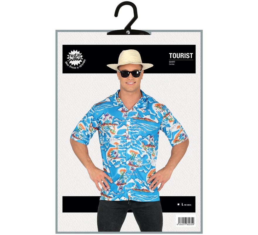 Disfraz de Camisa Hawaiano para hombre