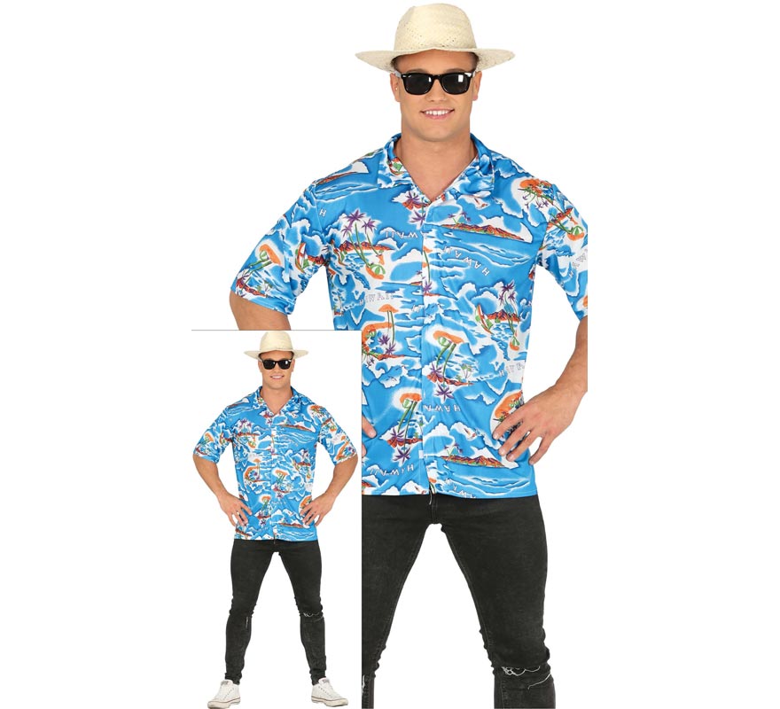Disfraz de Camisa Hawaiano para hombre