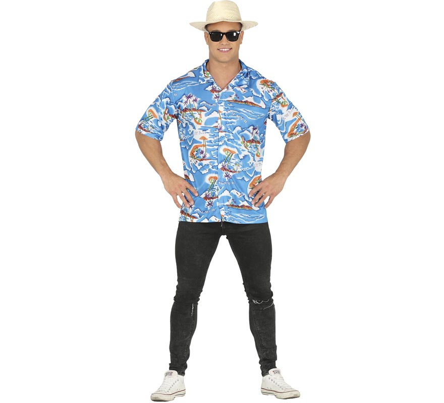 Disfraz de Camisa Hawaiano para hombre