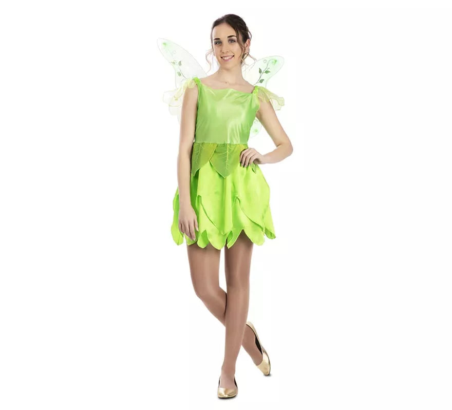 Disfraz de Hada Verde para mujer