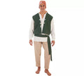 Disfraz de Campesino Carlos Medieval para hombre