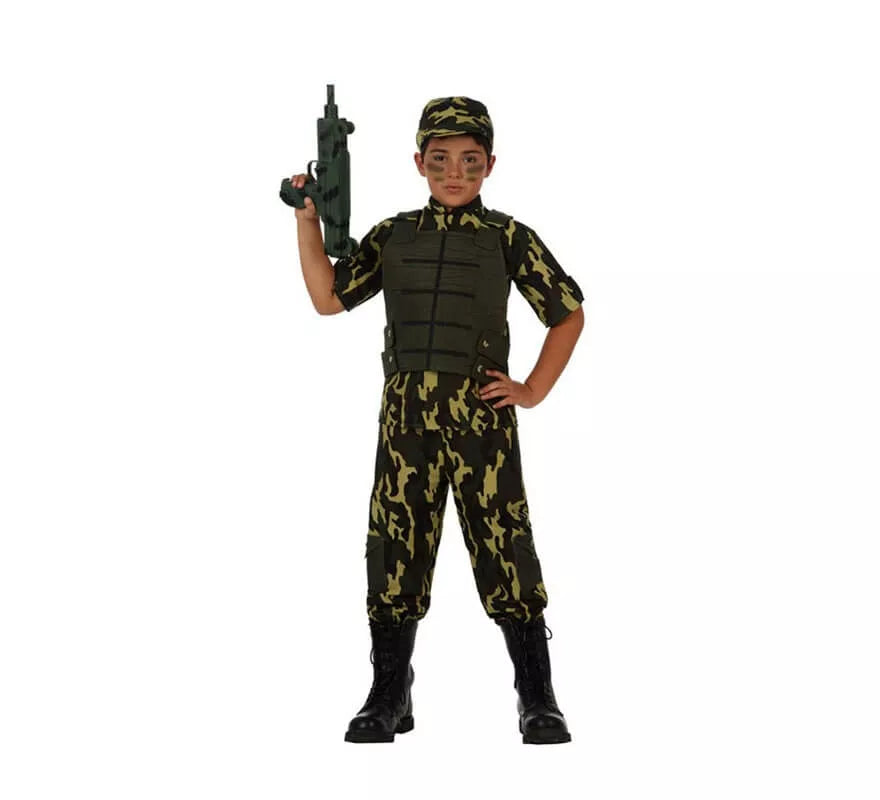 Translation missing: en.Disfraz de Camuflaje Militar para niños